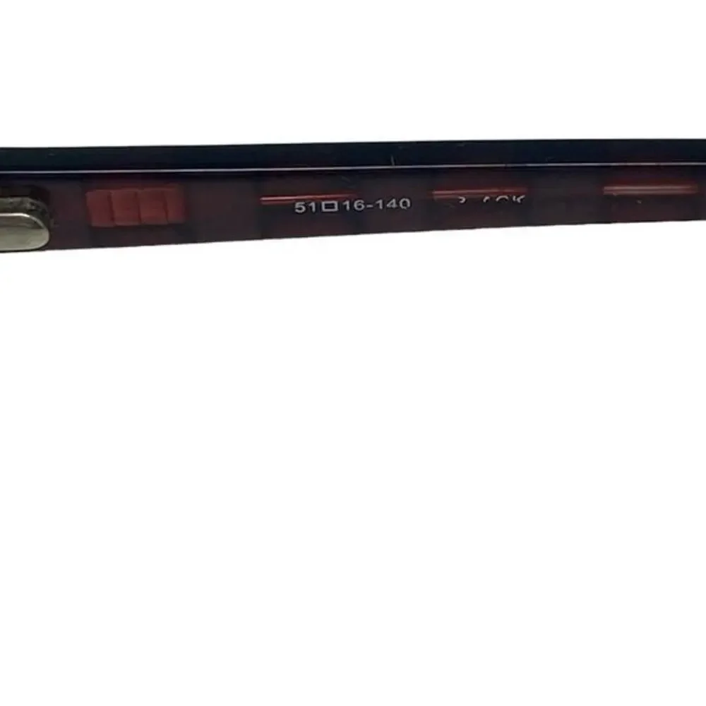 BULOVA‎ Woman's Brown Eyeglasses Frames With Gray Case 51 16 140 Needs Lens
